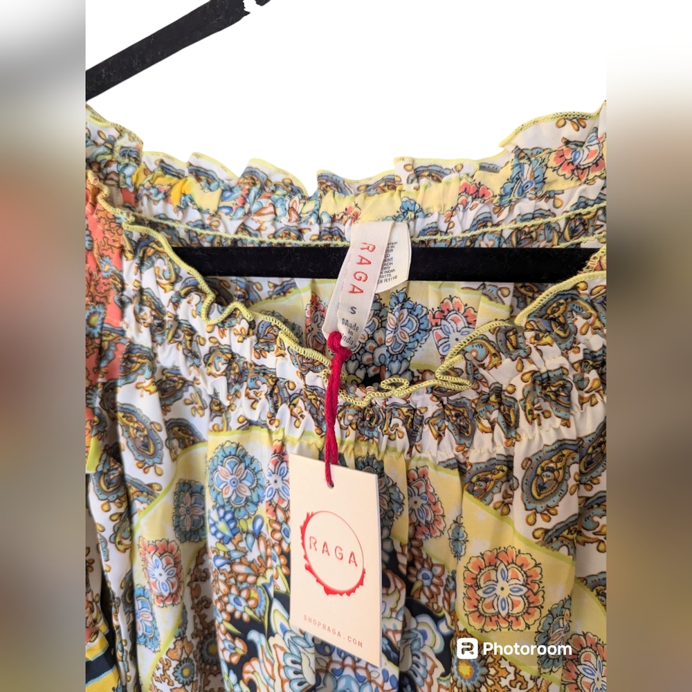 97. NWT Boho Raga Romper - Picture 4 of 5